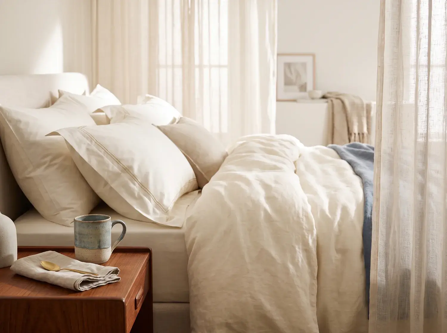 Cloud Percale Sheet Set — alternate view