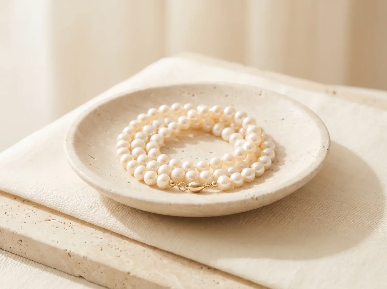 Freshwater Pearl Strand Necklace