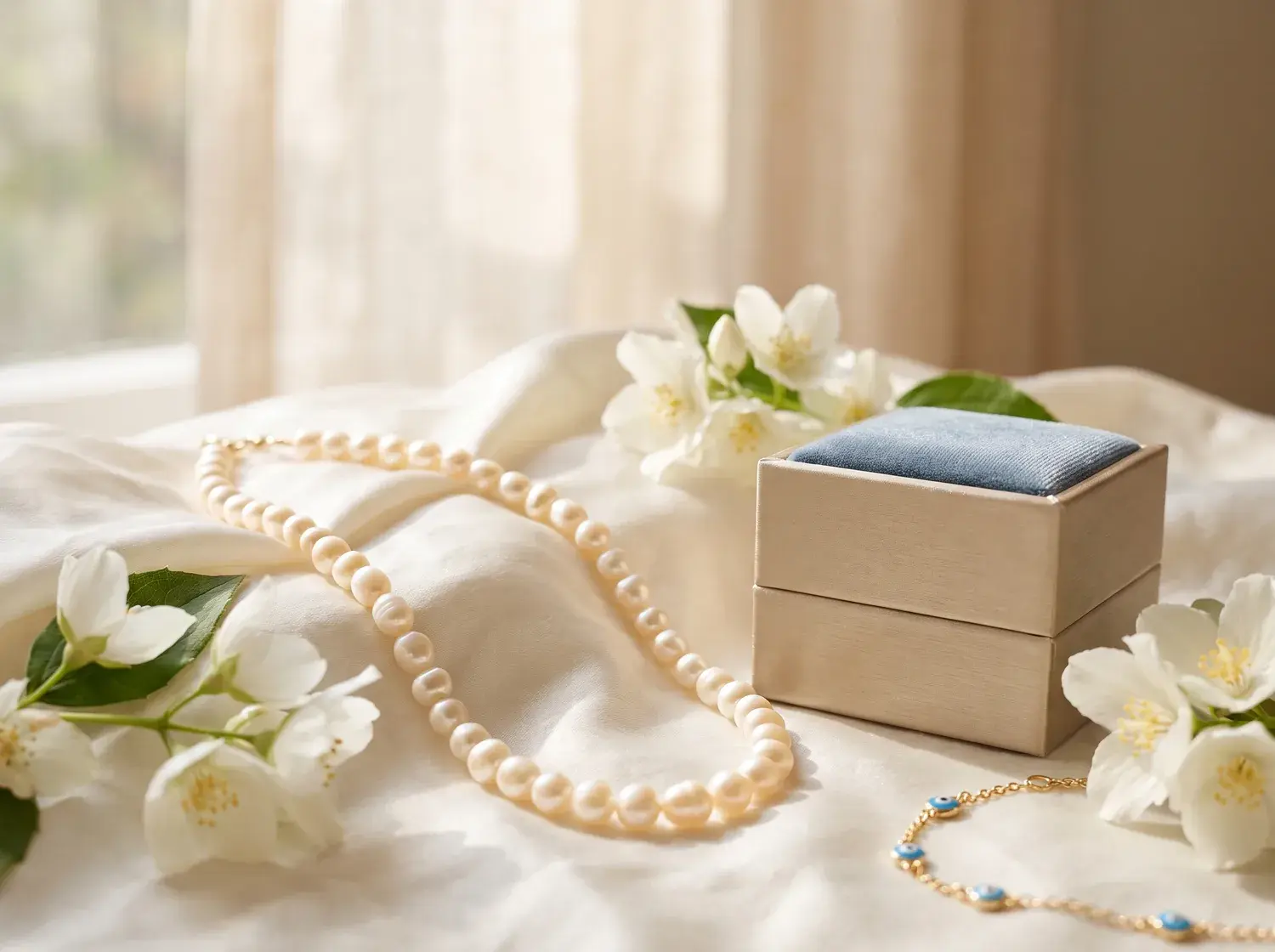 Freshwater Pearl Strand Necklace — alternate view