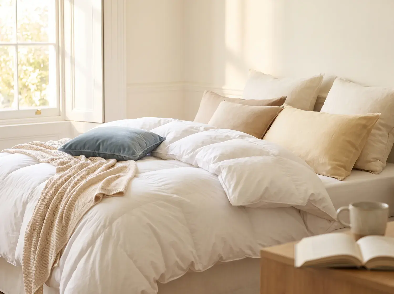European Goose Down Duvet — alternate view