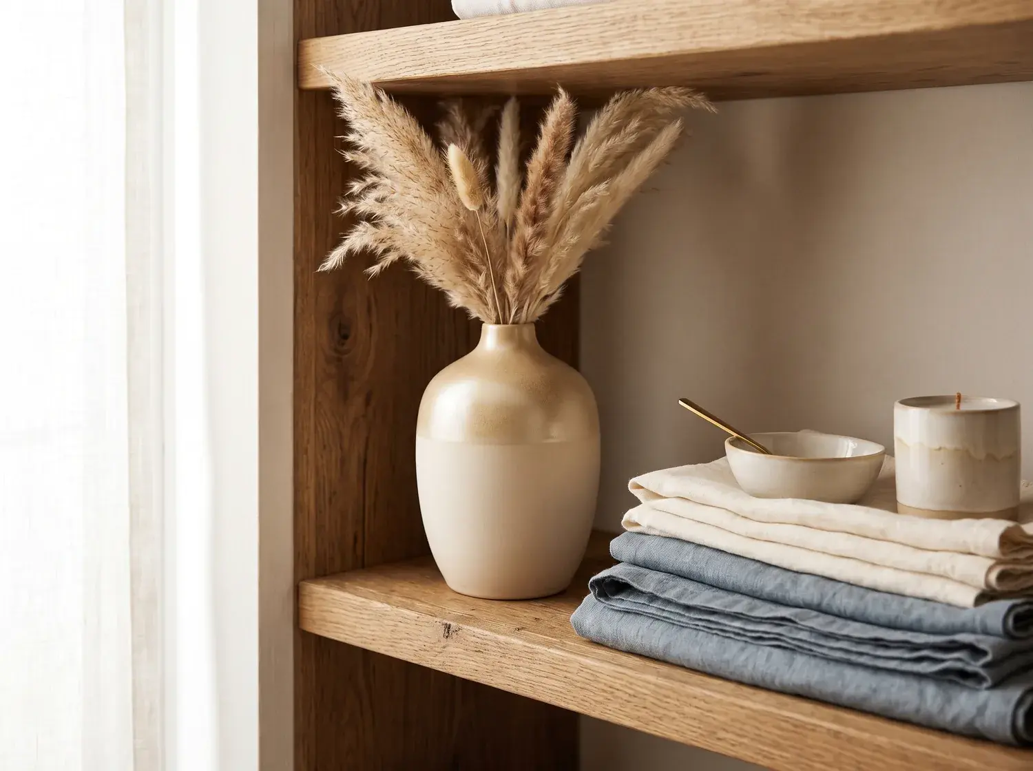 Hand-Thrown Ceramic Vase — alternate view