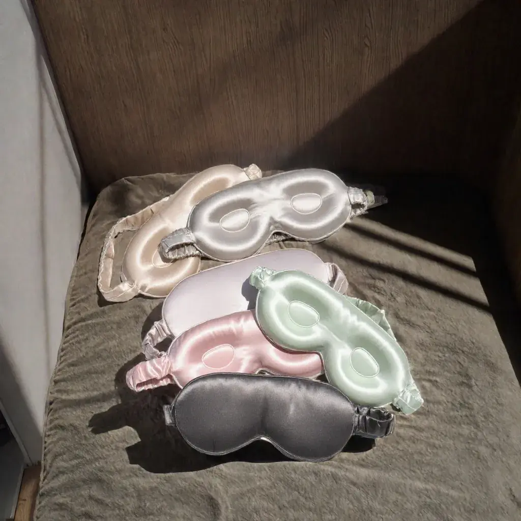 3D Contour Silk Sleep Mask — alternate view
