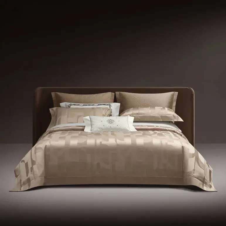 Geometric Egyptian Cotton Jacquard Set