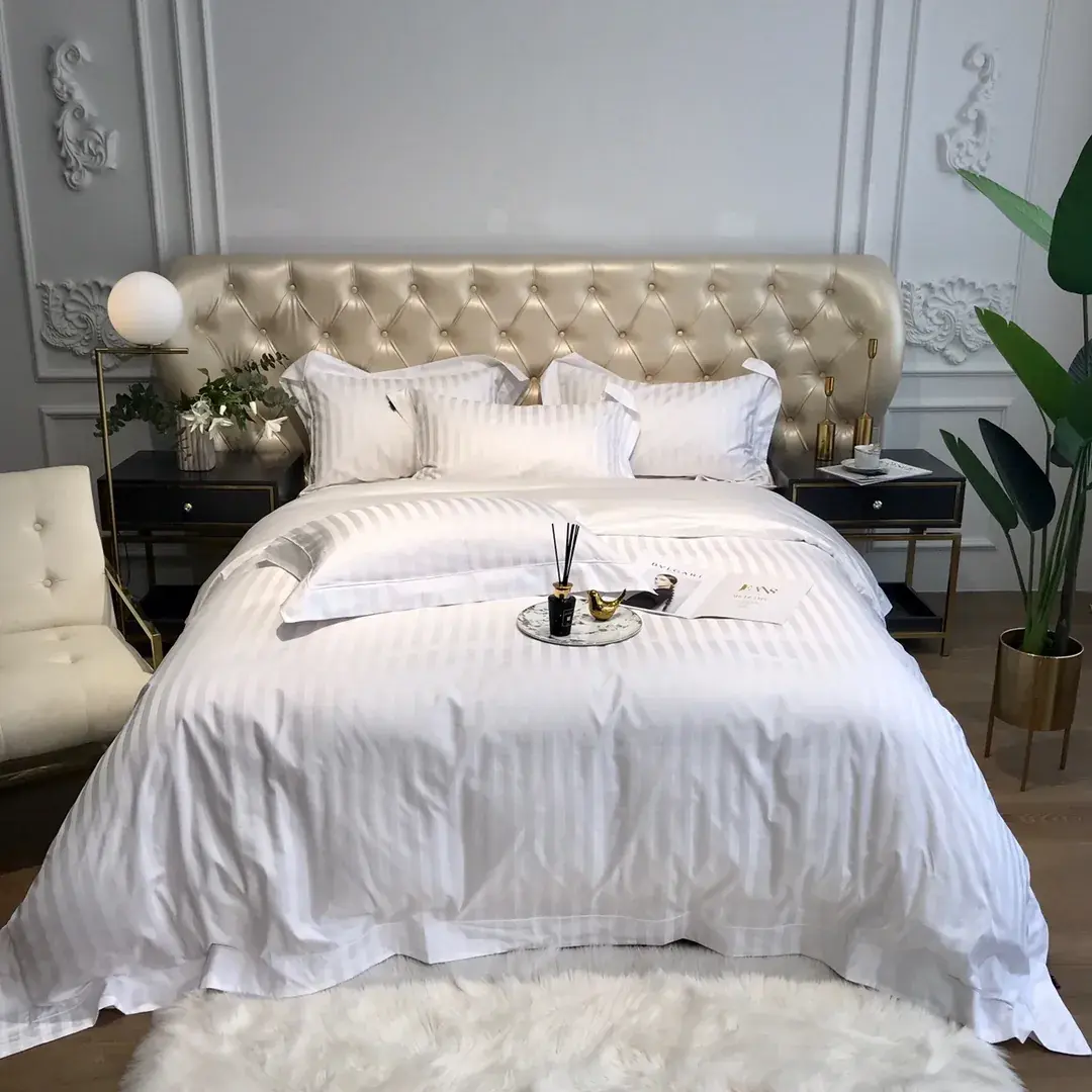 Hotel Stripe Egyptian Cotton Set