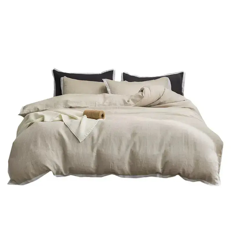 Natural Linen Bedding Set
