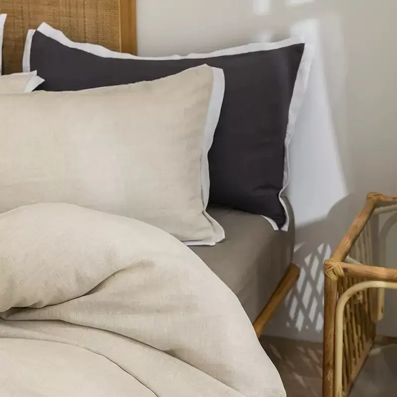Natural Linen Bedding Set — alternate view