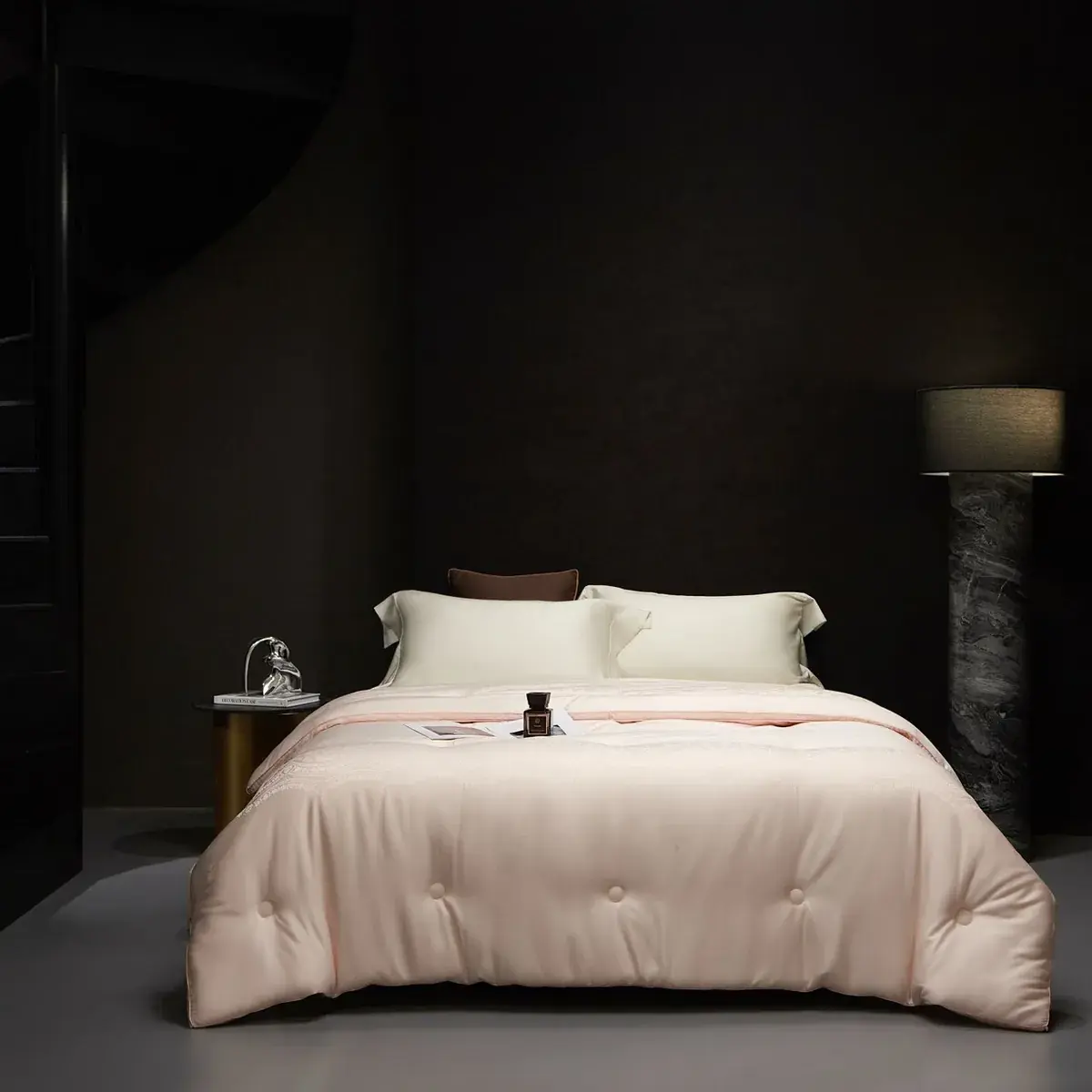 Sateen Jacquard Goose Down Duvet