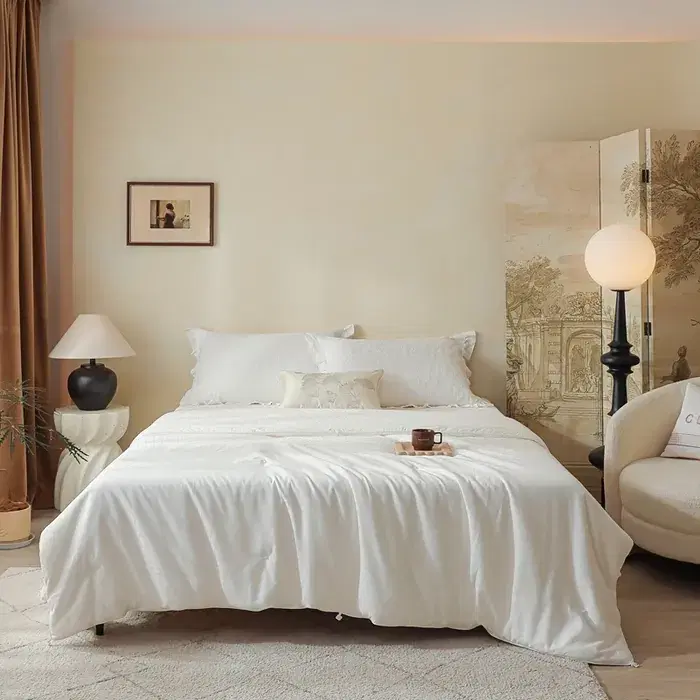 Silk-Filled Jacquard Duvet
