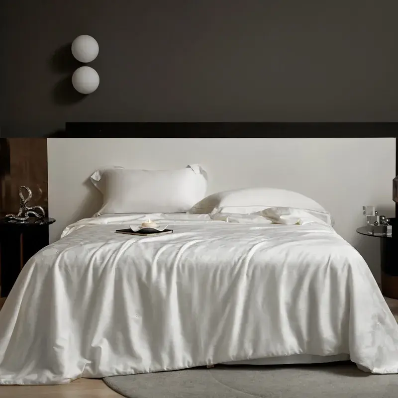 Silk Quilt in Lyocell Jacquard