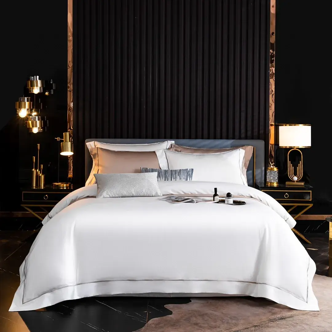 1200 Thread Count Cotton Set in White