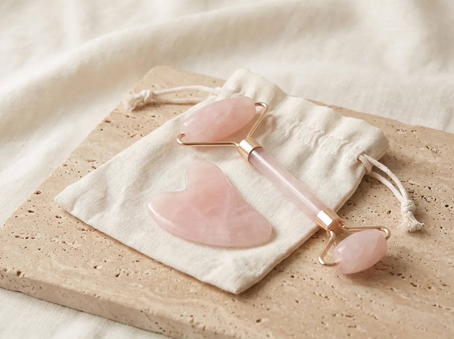 Rose Quartz Facial Ritual Set