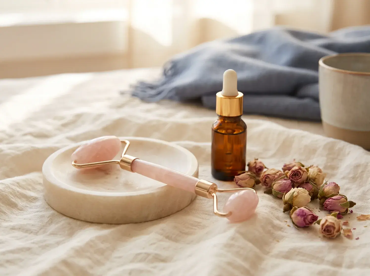 Rose Quartz Facial Ritual Set — alternate view
